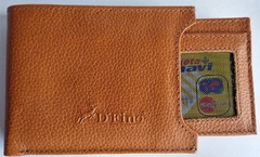 Billetera en Cuero Color Miel - comprar online
