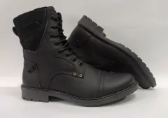Bota Bizantine en Cuero Negro - comprar online