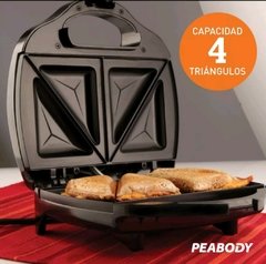 Sandwichera PEABODY PE-S6191 - comprar online