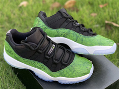 Tênis Air Jordan 11 Low "Green Snake" - Outh Clothing 