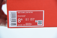 Nike Dunk Low Retro "White Black" - loja online