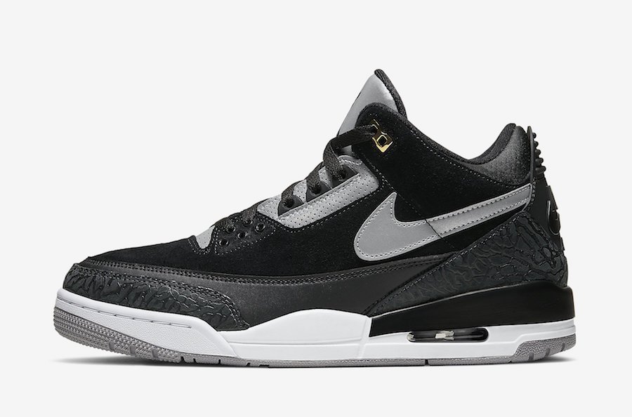 jordan 3 preto