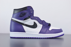 Imagem do Tênis Jordan 1 High "Court Purple White"