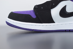 Air Jordan 1 Low "Court Purple" na internet