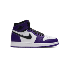 Tênis Jordan 1 High "Court Purple White"