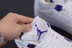 Tênis Air Jordan 4 ''Metallic Purple'' - Outh Clothing 