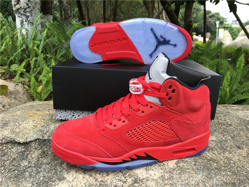 jordan todo vermelho