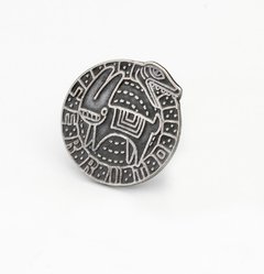 Pin Metálico Inyectado Plata Vieja