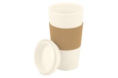 Vaso con tapa y grip térmico