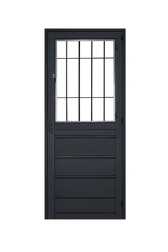 PUERTA CON VENTANA 1/2 VIDRIO