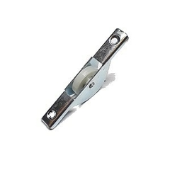 Rueda Nylon plana o con Canaleta C/ Ruleman Para Ventanas corredizas - comprar online