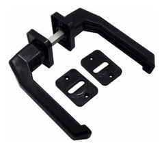 Picaporte Plastico Blanca/negra Con 2 Bocallaves - comprar online