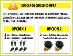 KIT HIKVISION DVR 4 + 2 CAMARAS + DISCO --KIT HIK 4 4-2 HD - M3K ARGENTINA