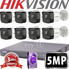 KIT HIK 5MP 16-8 HD
