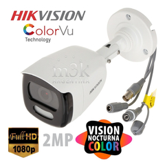 Kit HIKVISION Dvr 4 + 2 CAMARAS + Disco - KIT HIK 2 COLOR VU 4-2 HDD - tienda online