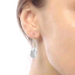 SELECT CRISTALES Aretes gota redonda dorado - comprar en línea