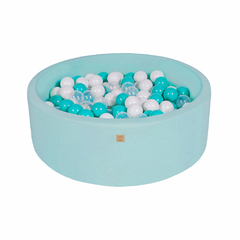 SET PISCINA AZUL NATURE GARTEN + MIX 150 PELOTAS AZUL