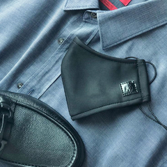 Cubrebocas/mascarillas hombre 3pz Adulto likra saludable, Ajustables, Suaves, Elegante, Lavables (Gris) - Select store
