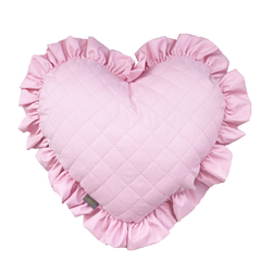 COJÍN DECORATIVO NATURE GARTEN CORAZÓN GRANDE ROSA