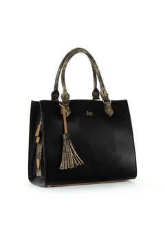 Bolso satchel con tassel - comprar en línea