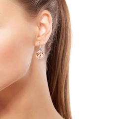 SWAROVSKI CRISTALES RIVOLI, ARETES COLGANTES (NARANJA) en internet