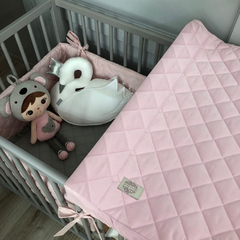 FUNDA PARA CAMBIADOR DE BEBÉ NATURE GARTEN ROSA en internet
