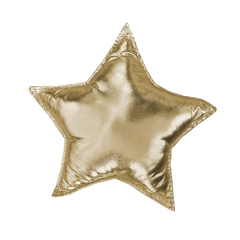 COJÍN DECORATIVO NATURE GARTEN ESTRELLA BRILLANTE DORADA