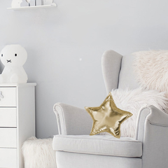 COJÍN DECORATIVO NATURE GARTEN ESTRELLA BRILLANTE DORADA - comprar en línea