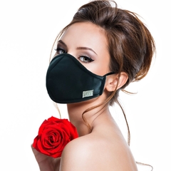 4 POR 3 Mascarillas/cubrebocas Anti-Microbianas con fibra de plata (NEGROS) en internet