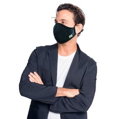 4 POR 3 Mascarillas/cubrebocas Anti-Microbianas con fibra de plata (NEGROS) - Select store