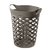 CANASTO DE ROPA GRIS DE 44LTS. (41X45X56cm) - comprar online