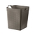 CANASTO ORGANIZADOR CUADRADO GRIS DE 18LTS. (29X34X35cm) - comprar online