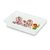 BANDEJAS P/ ALIMENTOS BLANCAS 28X19X6
