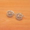 Argollas de Acero Blanco LMA257-LMA258