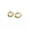Argollas de Acero dorado LMA290