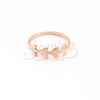 Anillo de Acero Dorado Rose LMR429