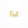 Anillo de Acero Dorado LMR488