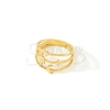 Anillo de Acero Dorado NA1091
