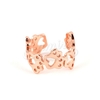 Anillo de Acero Dorado ROSE Midi NA865