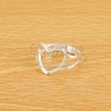 Anillo de Acero Blanco Midi NA939