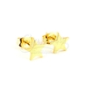 Aritos de Acero Dorado NAN1207