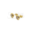 Aros de Acero dorado NAN1498