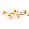 Aros Abridores de Acero Dorado NAN904