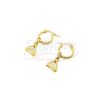 Argollas de Acero Dorado NAR1225