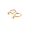 Argollas de Acero Dorado NAR1258