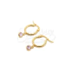 Argollas de Acero Dorado NAR1264