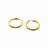 Argollas de Acero dorado NAR1328
