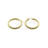 Argollas de Acero dorado NAR1329-NAR1330