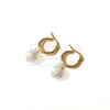 Argollas de Acero dorado NAR1391