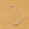 Pulsera de Acero Blanco NB1267